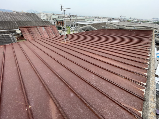 大阪府八尾市屋根カバー工事before