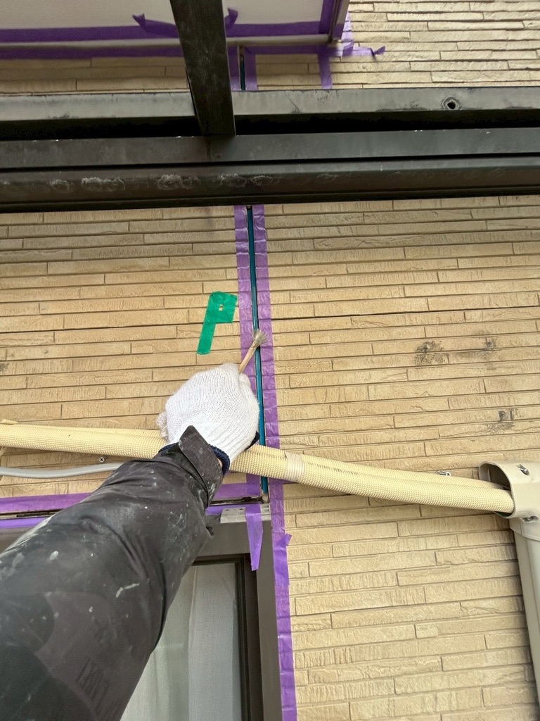 大阪府八尾市　塗装工事　シール工事